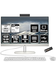 HP Proone 240 G10 Intel Core I5 1335U 16GB 1tb SSD 23.8" Fhd Windows 11 Home All In One Bilgisayar