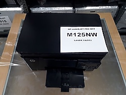 hp laserjet pro mfp m125nw yazıcı(İKİNCİEL)