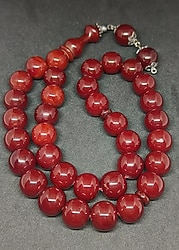 Sıfır Ürün Osmanlı Benzetmesi eski Yapım eski döküm sıkma kehribar tesbih