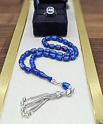 KAPSÜL KESİM KATALİN TESBİH ve YÜZÜK SET