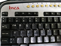 F MULTİMEDYA İNGİLİZCE KLAVYE 850 TL