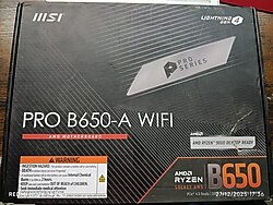 Msı Pro B650-a Wıfı6e Ddr5 Hdmı-dp Pcıe 4.0 Am5 Atx