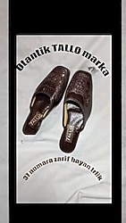 #Otantik #TALLO marka 37 numara zarif #bayan #terlik pul işlemeli rahat yeni giylmedi kusursuz. #osmaniye #adana #ceyhan