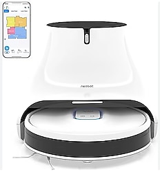 Neabot NoMo Q11 Çöp İstasyonlu Akıllı Robot Süpürge
