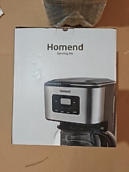 Homend 5046h zaman ayarlı filtre kahve makinesi