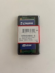 Kingston Value 8 GB 4800 Mhz CL40 KVR48S40BS6/8 DDR5 Ram