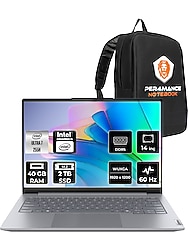 Lenovo Thinkbook 14 Gen 8 Intel Core Ultra 7 255H 40GB 2tb SSD 14" Fhd+ Fdos Taşınabilir Bilgisayar