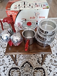 Elif İpek 27 Parça Tencere Seti
