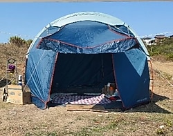 4 kişilik kamp çadırı Arpenaz