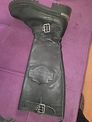 harley davidson deri çizme