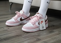 SIFIR ÜRÜN!! 36 NUMARA NİKE DUNK PEMBE BEYAZ