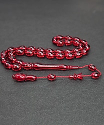 MUHAMMED ERDEN USTA İMZALI SIKMA KEHRİBAR TESBİH