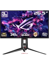 Asus ROG Swift OLED PG27UCDM 26.5 0.03 ms 4K Pivot 240 Hz OLED Oyuncu Monitörü-ID133418