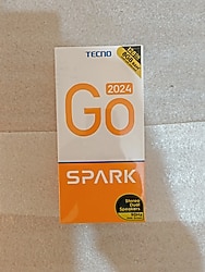 Tecno spark go 128 gb siyah renk. sıfır