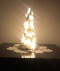 kuş tüylü Ledli obje