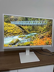 LG 27BK550Y-W 27” Pivot IPS 75 Hz Beyaz Monitör