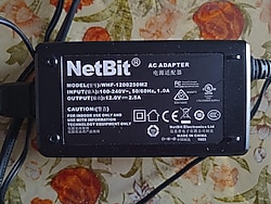 NetBit 12V 2.5A Adaptör