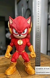 Armored Flash-Sonic Figür - 27.5 cm