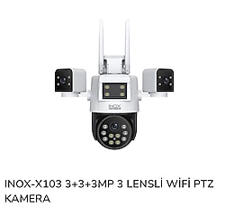 INOX X-103 3 MP 3 LENSLİ WİFİ PTZ KAMERA
