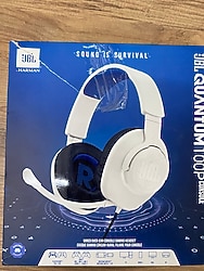 Jbl Quantum 100 Play Station,gaming Kulaklık, Beyaz/mavi