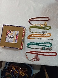 5 adet tesbih artı kutusuyla
