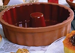 KEK KALIBI 28CM YUVARLAK İÇİ SIRLI YENİ