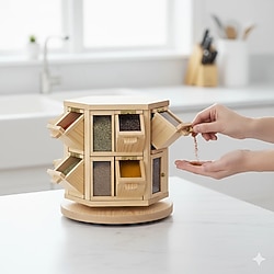 ahşap baharatlık özel ürün