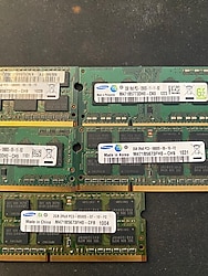 SAMSUNG  2 GB DDR3 Notebok RAM BELLEK- ÜCRETSİZ KARGO  