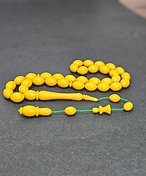 MUHAMMED ERDEN USTA İMZALI SIKMA KEHRİBAR TESBİH