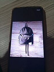 Erkek sırt çantası kumaş