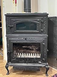 Şömineli küzineli soba