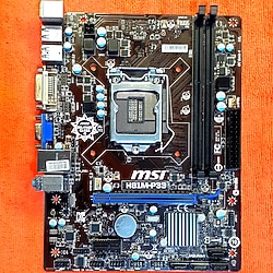 MSI H81M-P33 (MS-7817) LGA 1150 NVMe M.2 SSD BIOS Yüklü Anakart-(ÜCRETSİZ KARGO)