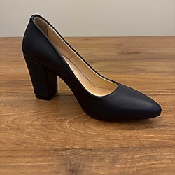 Ernilla Shoes Lacivert Topuklu Ayakkabı