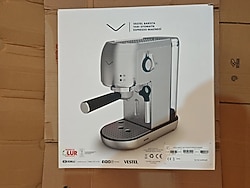 Vestel barista yarı otomatik espresso makinesi. sıfır