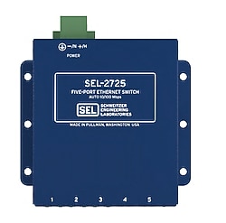 SCHWEITZER ENGINEERING LABORATORIES (SEL) SEL-2725 5 PORT SWITCH