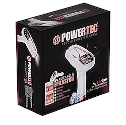 POWERTEC Tr- 999 Lazer Epilasyon Aleti 999.900 atış mevcut.