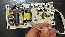 Everest m-435 monitör güç kartı