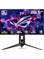 Asus ROG Swift PG27AQDP 27 0.03 ms 2K Pivot 480 Hz OLED Oyuncu Monitörü-ID133583