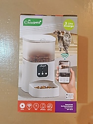 Kiwi pets zaman ayarlı mama kabı. sıfır