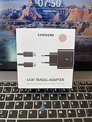 Orjinal samsung şarj aleti 45watt hızlı