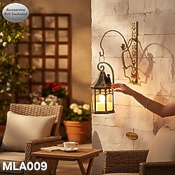 Minimalist Tırmanan Adam Metal Duvar Askısı - Fener Askılığı - Rustik El Yapımı Ev Dekoru - Mla009