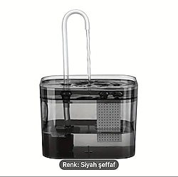 Kediler için USB ile çalışan su çeşmesi: Kedilerin su ihtiyacı için modern tasarım