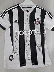 Besiktas islak imzali forma çocuk beden cercevelik muazzam
