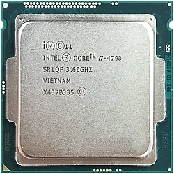 Intel Core i7 4790 Soket 1150 3.6GHz 8MB Önbellek 22nm İşlemci