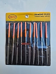 Elmas eğe takımı deco 4x160