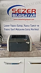 HP 1015 LAZER YAZICI 12A TONER KULLANIR CHIPSİZ (2. EL YAZICIDIR )