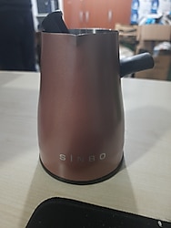 Sinbo bakır rengi türk kahvesi makinesi