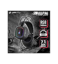 Polosmart  RGB Ledli Gaming Kulaklık 🎧 Mikrofonlu Oyuncu Kulaklığı |