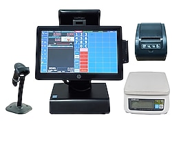 HP RP2 BARKOD SİSTEM DOKUNMATİK MANAV KASAP HIZLI SATIŞ SİSTEMİ