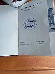 Ajanda 1949 Ziraat Bankası